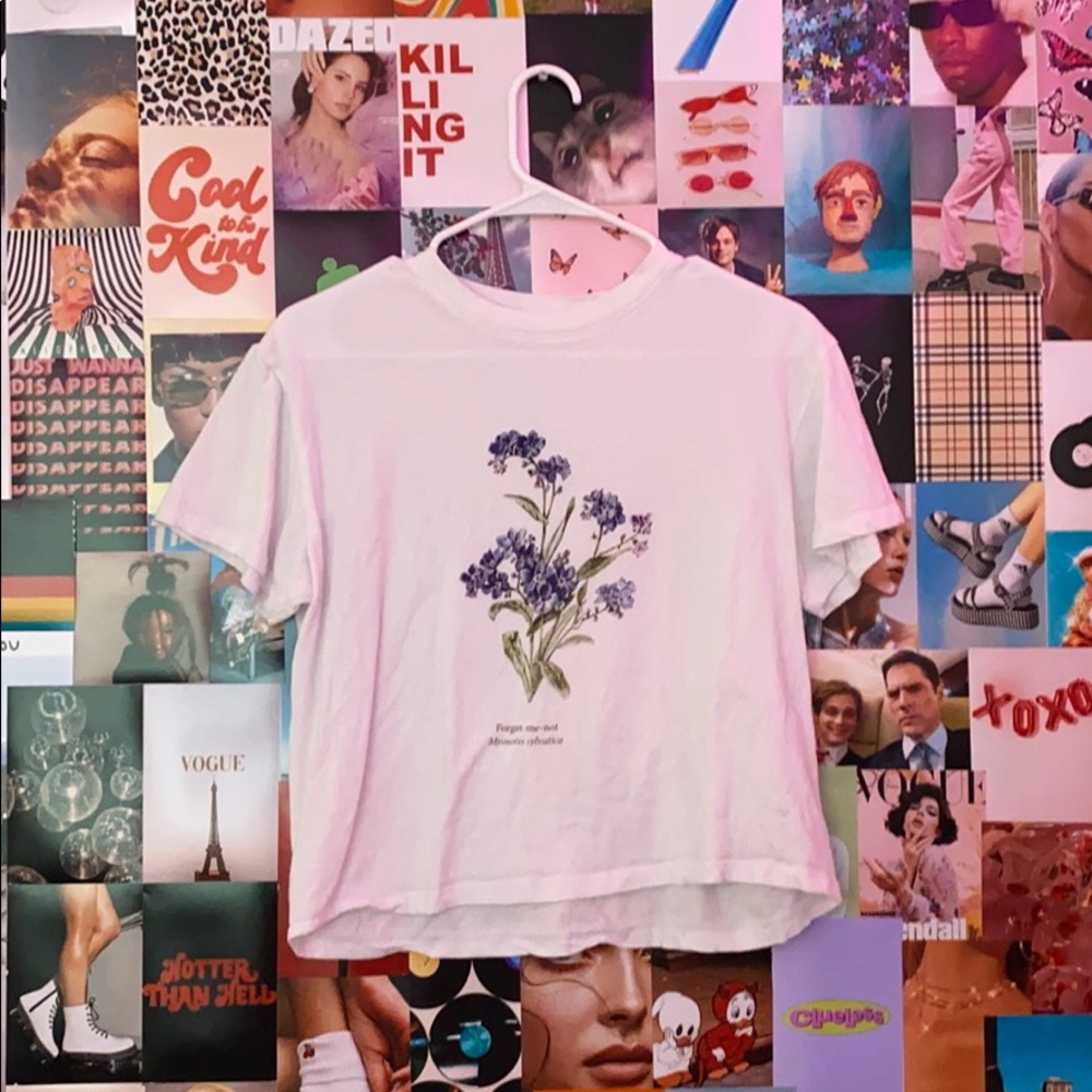 forget me not brandy melville tee